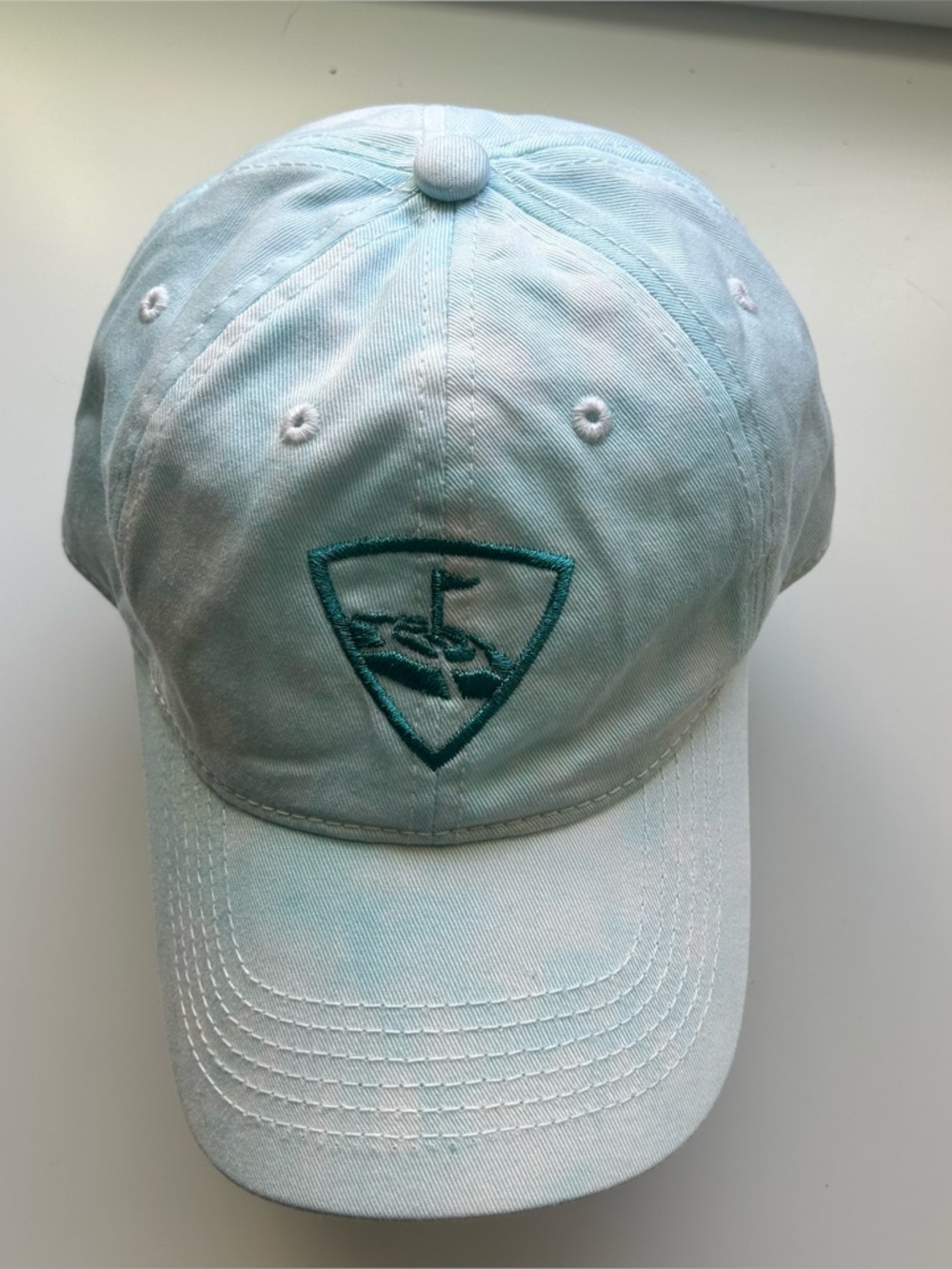 Topgolf Light Blue/Turquoise + White Adjustable Hat